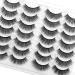 Glowingwin Natural Wispy Faux Mink Lashes - 14 Pairs 3D Lightweight Handmade Soft Fluffy Medium Length Strip Eyelashes - Buy Online on GoSupps.com