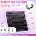 Fluffy Lash Extension Kit | 50D Wispy Mink Lashes | Thick Cluster Eyelashes 10-16mm | Includes Lash Bond Seal & Remover Winifred B - Buy Online on GoSupps.com