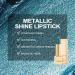Oulac Turquoise Metallic Green Lipstick - Long-Lasting Vegan Gloss Finish 3D Color & Moist Formula - 4.3g - Buy Online on GoSupps.com