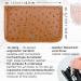 Three Swords 16 pcs Manicure Pedicure Set 'Cinisello' | Premium Synthetic Leather Nail Case in Cognac | Complete Hand & Foot Care Tools - Buy Online on GoSupps.com