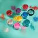 Moon Glitter Cherry Iridescent Glitter Shaker - 5g | Cosmetic Festival Makeup for Face, Body, Nails, Hair, Lips - Buy Online on GoSupps.com