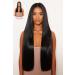 Lullabellz Super Thick Statement Straight Clip In Hair Extensions 5-Piece 26-Inch Length Natural Black - Buy Online on GoSupps.com