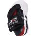 ARD Gel Punch Mitts Cowhide Leather Boxing MMA Training Kickboxing Muay Thai Focus Pad - White - Buy Online on GoSupps.com