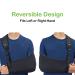 Think Ergo Arm Sling Air - Lightweight Breathable Medical Sling for Broken Bones - Adjustable Shoulder Support | Ergonomically Designed for Fractured Bones and Rotator Cuff Relief - Buy Online on GoSupps.com