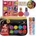 Rainbow High Cosmetic Makeup Set for Kids - Lip Gloss Nail Polish & Eye Shadow Bag - Perfect for Parties & Sleepovers - Ages 6 - Buy Online on GoSupps.com