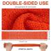 African Long Bathing Net Sponge | Shower Body Scrubber | Back Scrubber for Skin Smoother | Orange Color - Buy Online on GoSupps.com