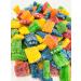 Fizzy Sour Candy Brick Sweets - 1KG Bag - Assorted Fruit Flavour Jelly Sweets - Brick Sweets - Buy Online on GoSupps.com