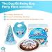 JT PET Dog Birthday Boy Party Pack: Bandana, Star Spangled Hat, Vegan Pie - Large Boy Dog - Buy Online on GoSupps.com