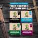 Age of Sage Natural Bar Soap Gift Set for Men - 4 Pack of Vegan Handmade Cold Process Artisan Soaps with Essential Oils - Moisturizing and Fragrant Wash Bars - Buy Online on GoSupps.com