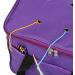 Lemeso Knitting Bag: Yarn Tote Storage Organizer with Individual Compartments - Purple - Buy Online on GoSupps.com