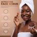 AVA ESTELL Activating Face Scrub Exfoliator - 100% Natural Exfoliator Face Scrub for Women and Men - Soft Gentle and Promotes Cell Regeneration - Sugar Facial Scrub Exfoliator - 150 ml - Buy Online on GoSupps.com