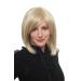 WIG ME UP - 1215-22 Medium length wig blonde bob with side parting teased
