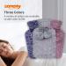 2L Samply Hot Water Bottle with Knitted Cover for Hot/Cold Therapy - Blue - Buy Online on GoSupps.com