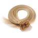 SEGO SONNGING 100% Remy Human Hair Extensions - 0.5g Strands U-Tip Glue 100 Strands #12P613 White Brown/Light Blond 40cm (50g) - International Shipping Available - Buy Online on GoSupps.com
