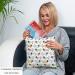 W&F HOME Hysterectomy Pillow - C Section Recovery & Post Surgery Gifts for Women - Buy Online on GoSupps.com