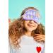 Girls Satin-Lined Silky Fleece Sleep Mask - Fun & Colorful Design for All-Day Sleep - Buy Online on GoSupps.com
