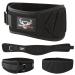 Beast rage weight lifting belt automatic locking neoprene lumbar support double padded fitness belt gym training for men and women curved grabb