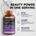 NUTRAHARMONY Liquid Biotin & Collagen - Extra Strength 60000 mcg - Hair Growth & Skin Health - Fast Absorption - B7 Supplement for Men & Women - Buy Online on GoSupps.com