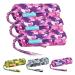 big buddy Canvas food dummy food bag for dogs retrieving dummy for dog training (3X Bulli Pink) 3x Bulli Pink