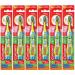 Colgate Peppa Pig Kids Manual Toothbrush with Suction Cup for Little Children Ages 2+, Extra Soft - Pack of 6 (color may vary)