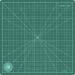 Calibre Art 14x14 Rotating Self Healing Cutting Mat with Grid - Ideal for Quilting & Art Projects - Green - Buy Online on GoSupps.com