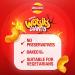 Walkers Wotsits Giants Sweet & Spicy Snacks Crisps 130 g - Buy Online on GoSupps.com