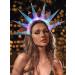 Fashband Light Up Headband LED Crown Hair Bands Flash Goddess Headband Luminous Glowing Laser Party Festival Hair Accessories for Women Blue One Size - Buy Online on GoSupps.com