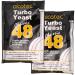x AlcoTec Turbo Yeast Classic 48h 20% alcohol 130 g (pack of 2)