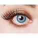 aricona contact lenses - natural blue annual lenses without prescription - opaque contact lenses colored blue without prescription 2 pieces