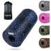 Fizyo fascia roller for fitness yoga and rehabilitation self-massage massage roller for back spine Foam scooter medium-hard EPP foam (29 x 15 cm) including transport bag (blue)