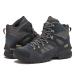 HI-TEC Black Rock WP Mid Men's Waterproof Hiking Boots, Lightweight Breathable Backpacking and Trail Shoes 10.5 Dark Grey/Medium Grey