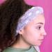 FROG SAC Girls' Polka Dot Sherpa Ear Warmer Headband - Pink/Grey Fuzzy Winter Hair Accessories - Buy Online on GoSupps.com