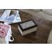 Decorative Wooden Bathroom Wipes Dispenser - 19cm Beige and Black - Buy Online on GoSupps.com