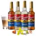 Torani Variety Pack - Caramel, French Vanilla, Vanilla, Hazelnut - 25.4oz x 4 - Buy Online on GoSupps.com