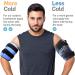 FlexiKold Gel Ice Pack w/Straps - Large 10.5 x 14.5 - Cold Therapy for Pain and Injuries - 6300 COLD-STRAP by NatraCure - Buy Online on GoSupps.com