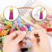 120 Pcs Glitter Tassels for Jewelry Making & Crafts - Handmade Mini Tassels with Gold & Silver Caps in 15 Colors - Buy Online on GoSupps.com