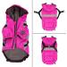 Shop Waterproof Dog Cloak & Coat for Small/Medium Dogs - Windproof Jacket with Dish Ring - Fuchsie & Fox - Buy Online on GoSupps.com