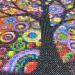 MXJSUA Diamond Painting Kit for Adults - 5D DIY Full Drill Round Diamond Art - Geometric Colored Tree Design - Home Wall Decor - 12x16 Inch - Buy Online on GoSupps.com