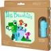 The Brushies Willa The Whale Toddler Toothbrush & Storybook Set/Dental Item and Book/Youth Tooth & Gum Care/Ages 4 Weeks to 4 Years