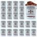 Sharonelle Soft Wax All Purpose Hair Removal Natural Depilatory Canned Wax for Sensitive Skin Canada-Made Melting Wax in Black color Canned Package (24PC Chocolate) 500 ml (Pack of 24) Chocolate