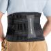 INDEEMAX Back Brace for Lower Back Pain Relief with Removable Lumbar Pad for Men and Women Breathable Back Support Belt with 7 Stays for Working Lifting sciatica Herniated Disc Large Black