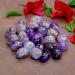 Crocon Amethyst Gemstone Rune Stones set with Elder Futhark Alphabet Engraved Symbol 25 pcs Set For Feng Shui Chakra Balancing Reiki Healing crystal runes stones set Size: 15-20 mm #001 Amethyst - Buy Online on GoSupps.com