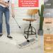 JINCLEAN 24 Industrial Cotton Floor Dust Mop with Adjustable Steel Handle | Commercial Mops for Various Surfaces - 1 Count - Buy Online on GoSupps.com