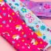 Girls' 3-Pack Wide Headbands - Butterfly Unicorn Heart Designs | Soft Stretch Fabric Hair Accessories for Kids | Princess Tiara Elastic Bands - FROG SAC - Buy Online on GoSupps.com