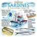 Mina Wild-Caught Gourmet Sardines in Extra Virgin Olive Oil - Hand-Packed, Responsibly Sourced, Low Sodium, High Protein - Keto & Paleo Friendly - 4.4oz (12 Pack) - Buy Online on GoSupps.com