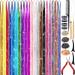 Hair Tinsel Kit (48 Inch 20 Colors  4800 strands)  Tinsel Hair Extensions with Tools  Heat Resistant Fairy Hair Tinsel Kit for Women Girls Hair Accessories