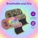 Elastic Bandage Wrap with Self Closure - 3 x 180 Compression Sports Wrap - 2 Pack Breathable & Moisture Resistant Bandages for Sprains - Camo & Tie Dye - Buy Online on GoSupps.com