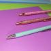 2 Pack Craft Weeding Pens - Precision Needle Retractable Pin Pen for Adhesive Vinyl Tool - Rose Gold & Turquoise - Buy Online on GoSupps.com