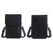 Carry pouch with a transparent window and pocket for Freestyle Libre 2 / Libre 3 / Libre 14 day (All Models) Black