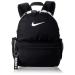 Nike Brasilia "just Do It" Backpack (mini), Black/Black/(Glossy White), Misc Misc Black, Black, White